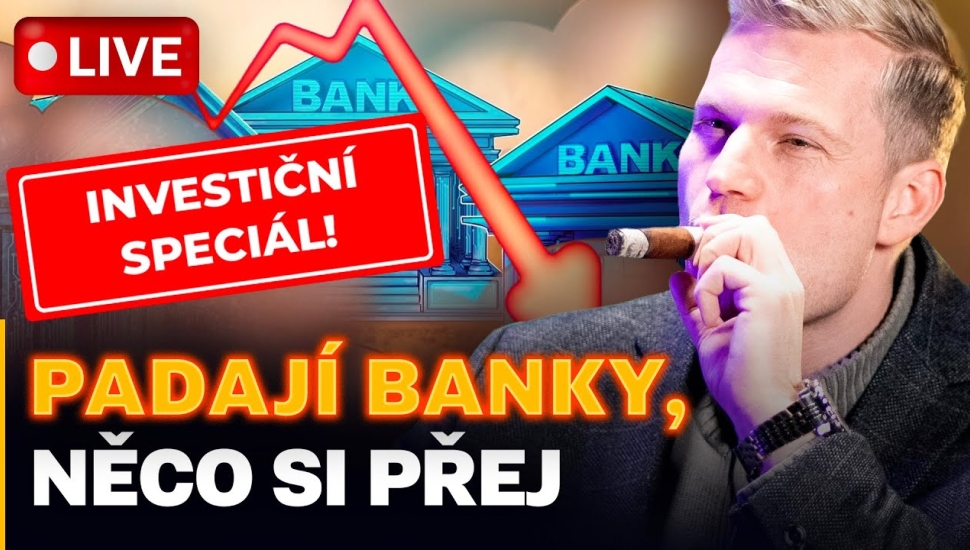 PADAJÍ BANKY, NĚCO SI PŘEJ - LIVE 19.3.2023